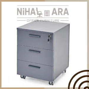 فایل سه کشو زیر میزی چرخدار