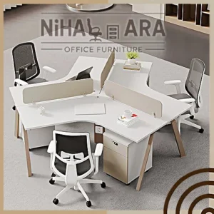میز کار گروهی سه نفره